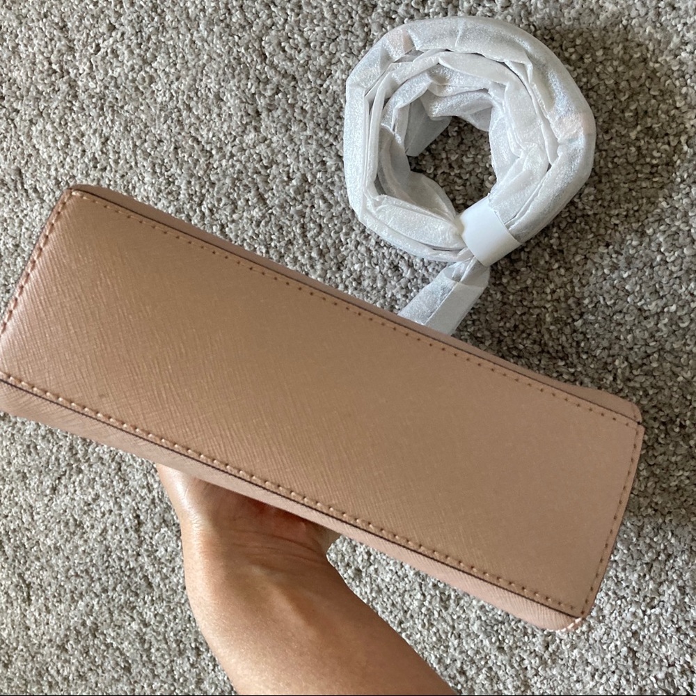 Michael Kors mini Ava crossbody bag crystal ballet pink NWT - Picture 7 of 9